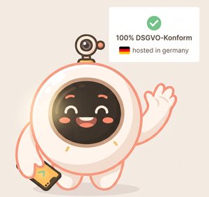 100% DSGVO-konform, gehostet in Deutschland